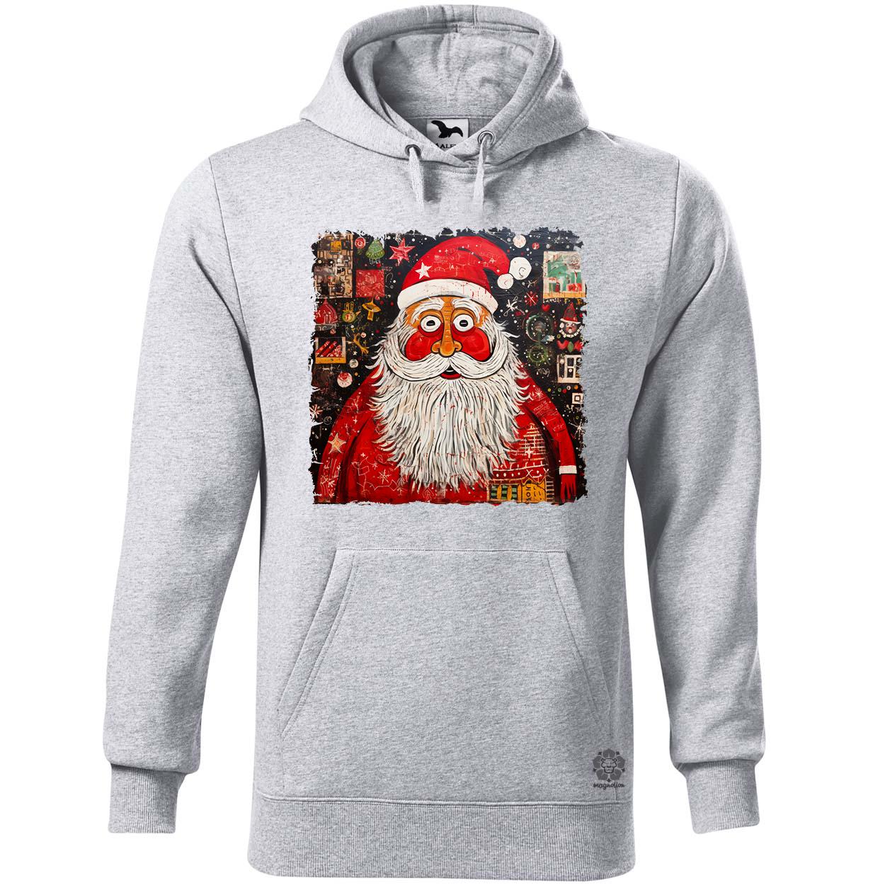 Mikulás rajz v2 egyedi  pulóver 