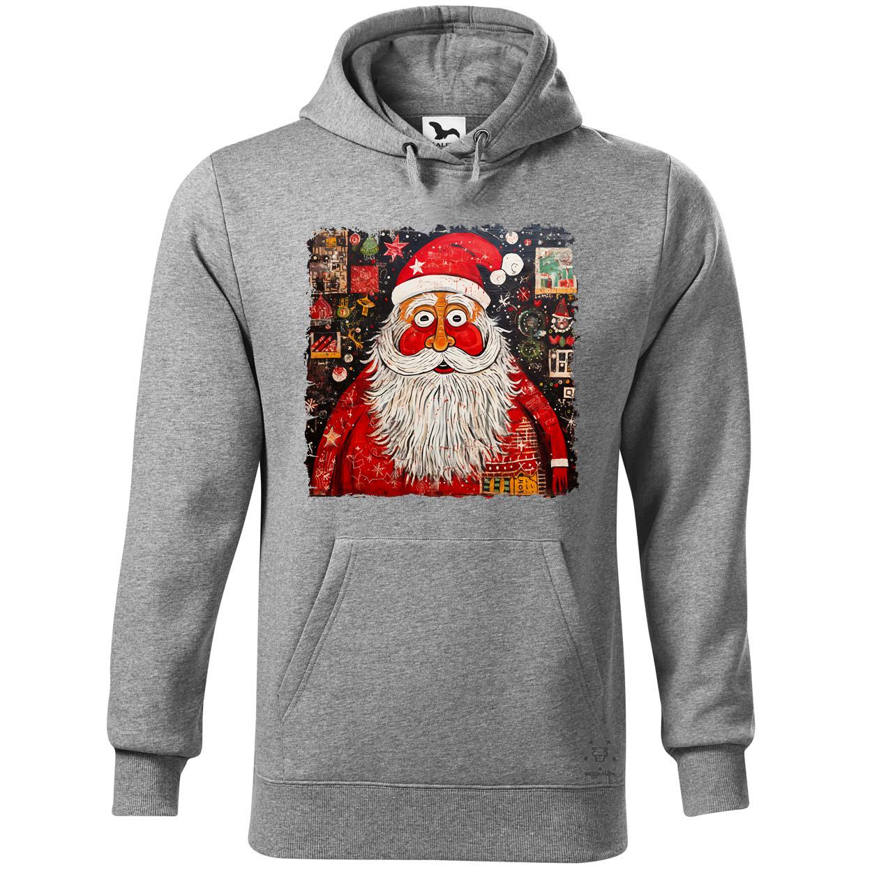 Mikulás rajz v2 egyedi  pulóver 