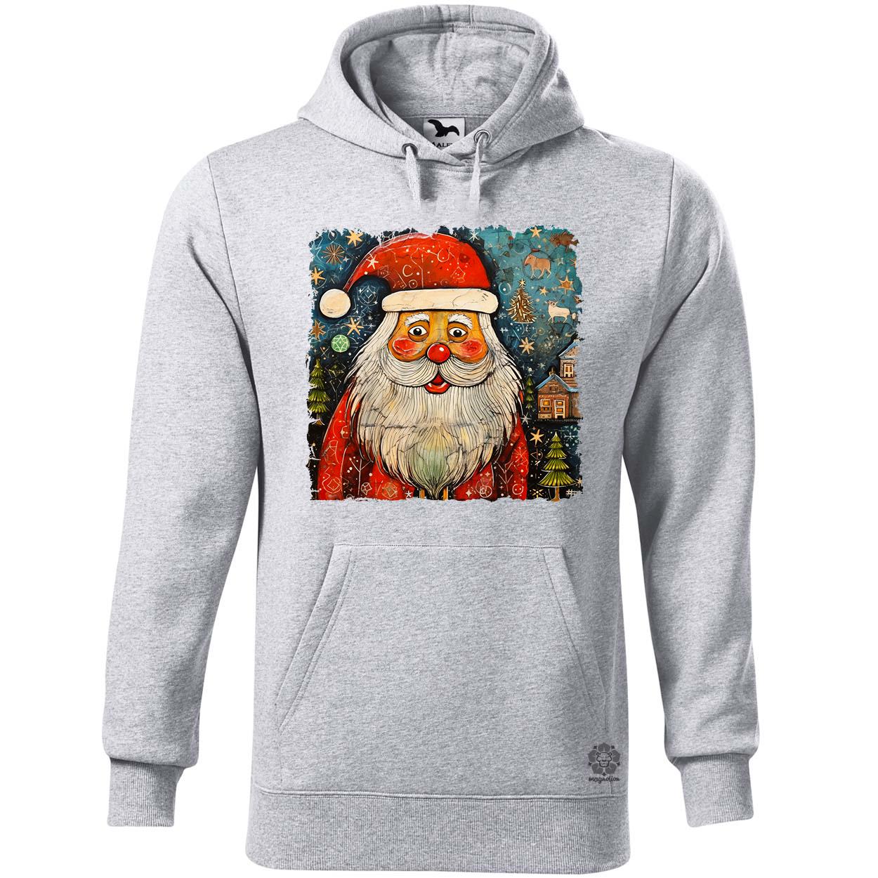 Mikulás rajz v3 egyedi  pulóver 