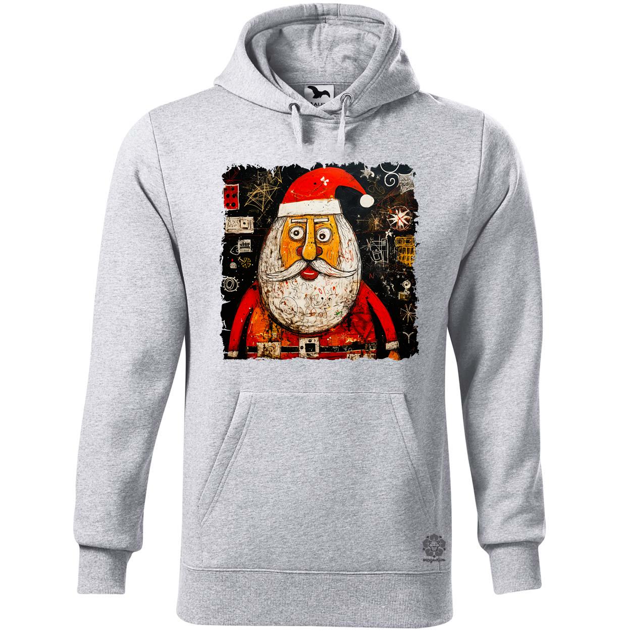 Mikulás rajz v4 egyedi  pulóver 