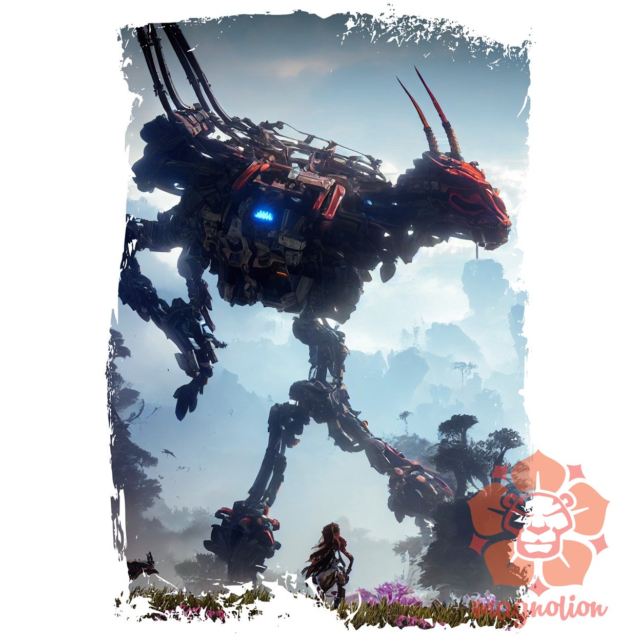 Sárkány robotgépek v2 egyedi póló 