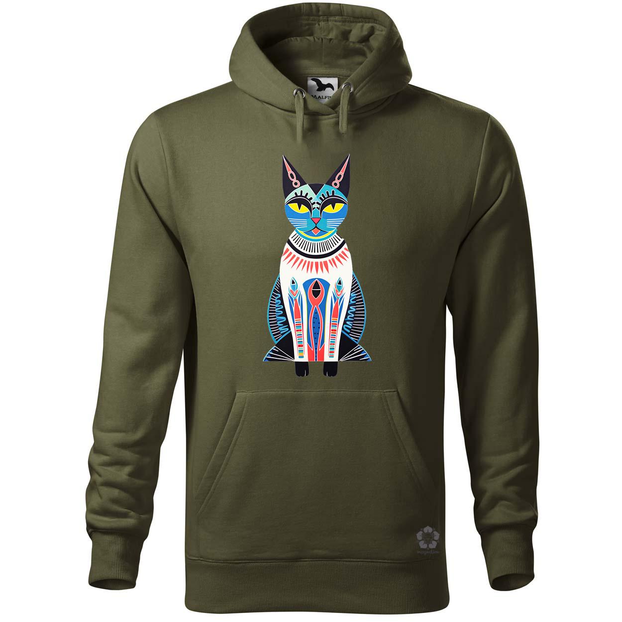 Ókori egyiptomi macska v2 egyedi  pulóver 