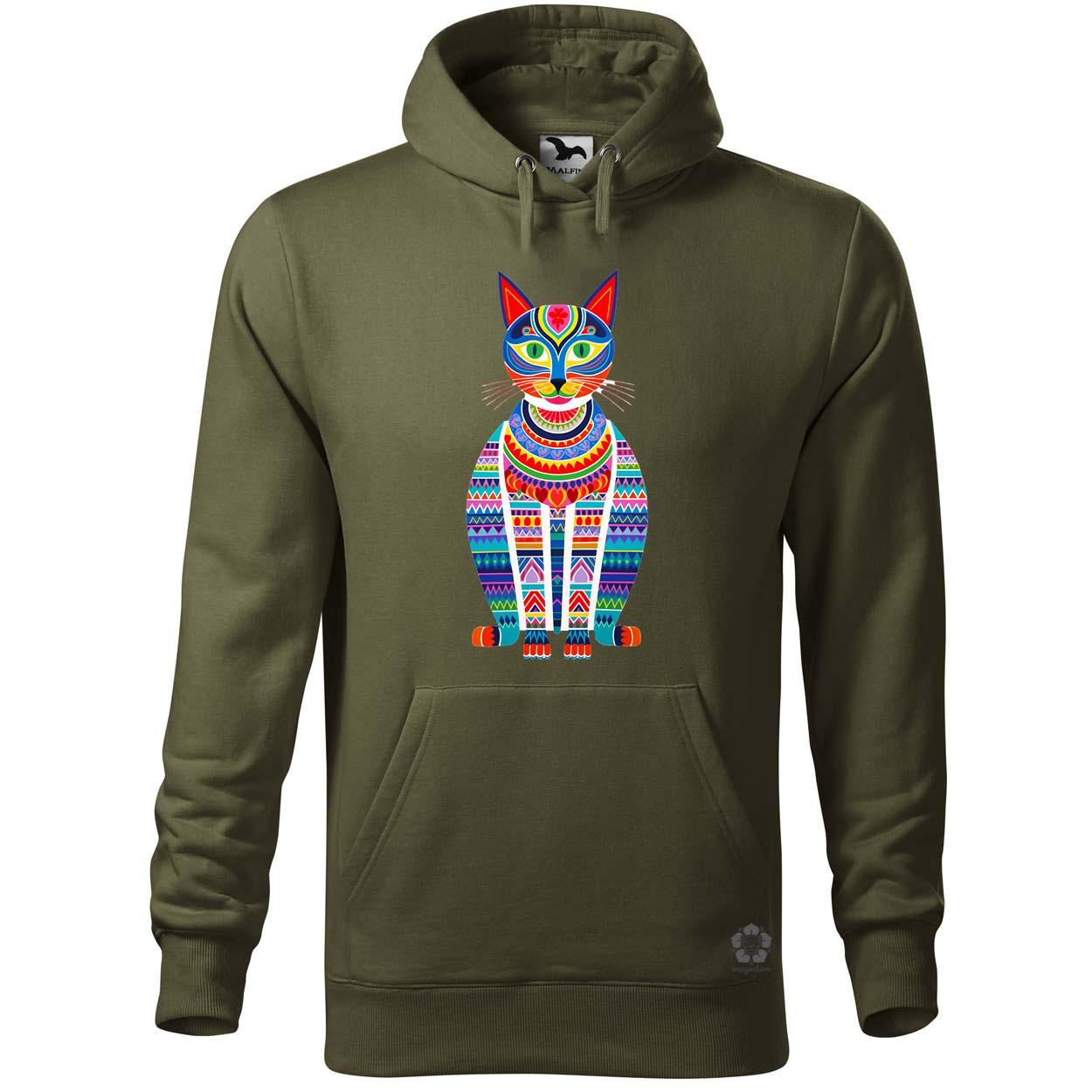 Ókori egyiptomi macska v3 egyedi  pulóver 