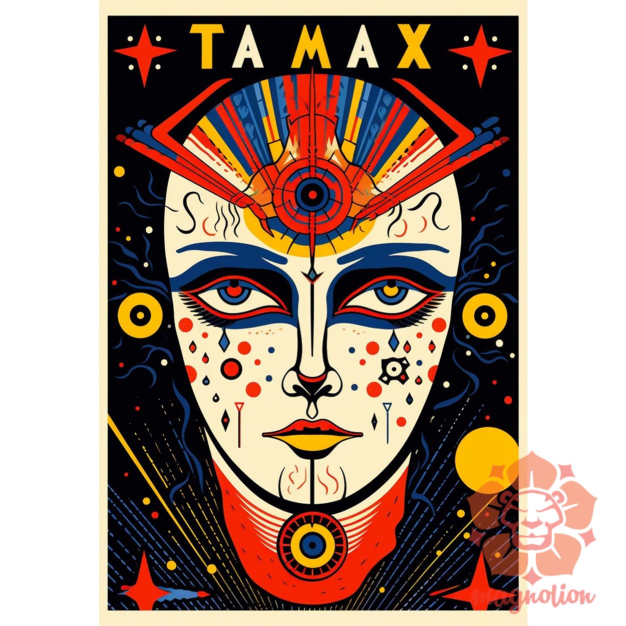 Színes tarot kártya v1 egyedi  pulóver 