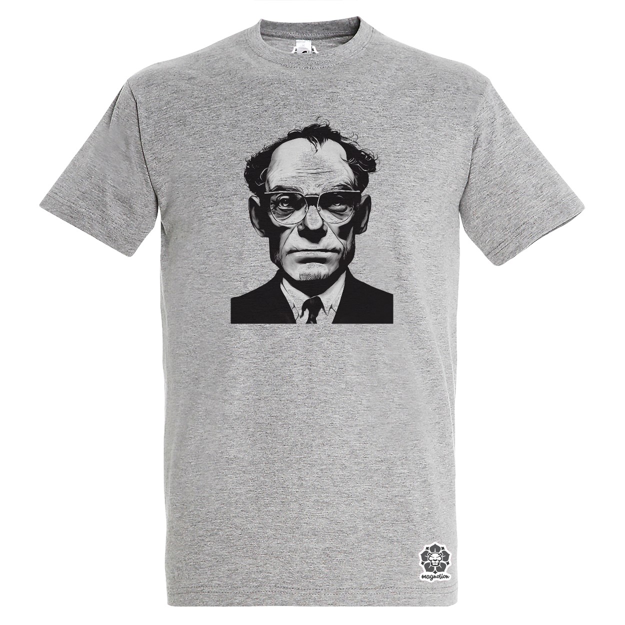Isaac Asimov rajz egyedi póló 