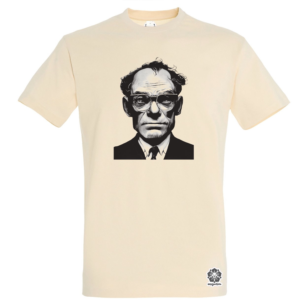 Isaac Asimov rajz egyedi póló 
