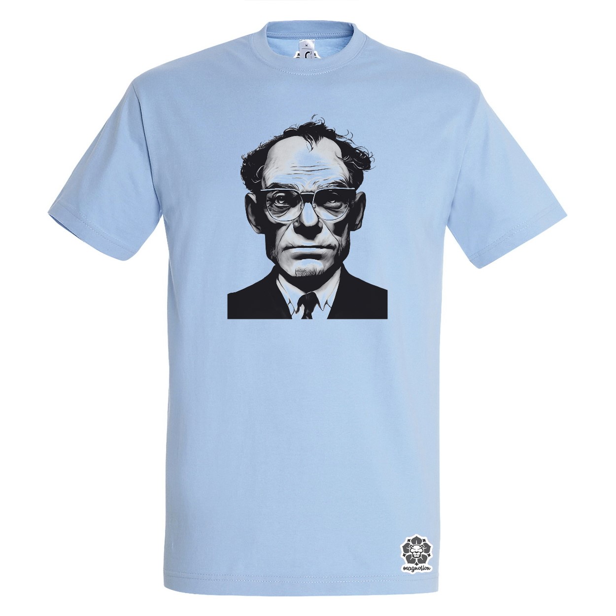 Isaac Asimov rajz egyedi póló 