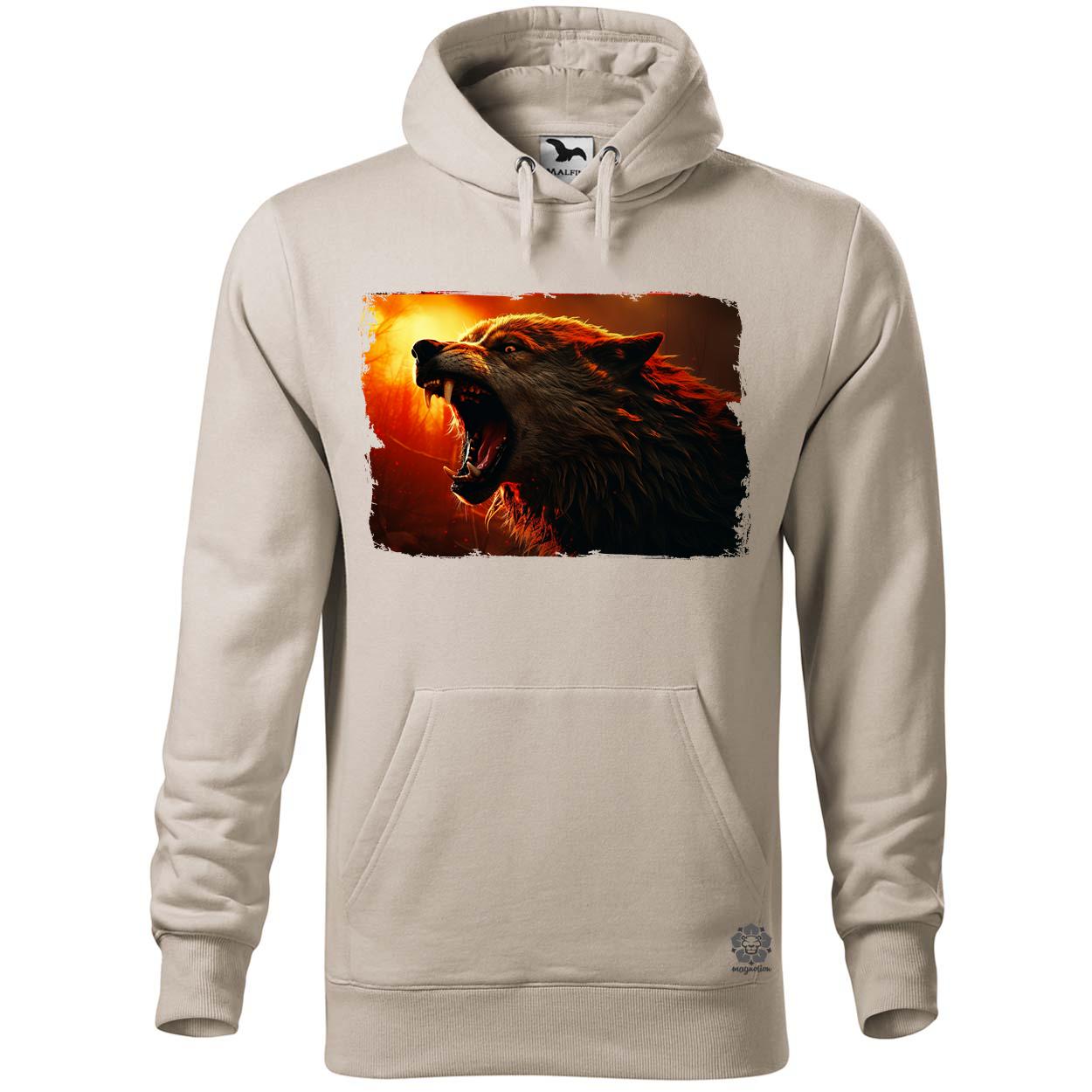 Vérfarkas vérhold alatt v5 egyedi  pulóver 