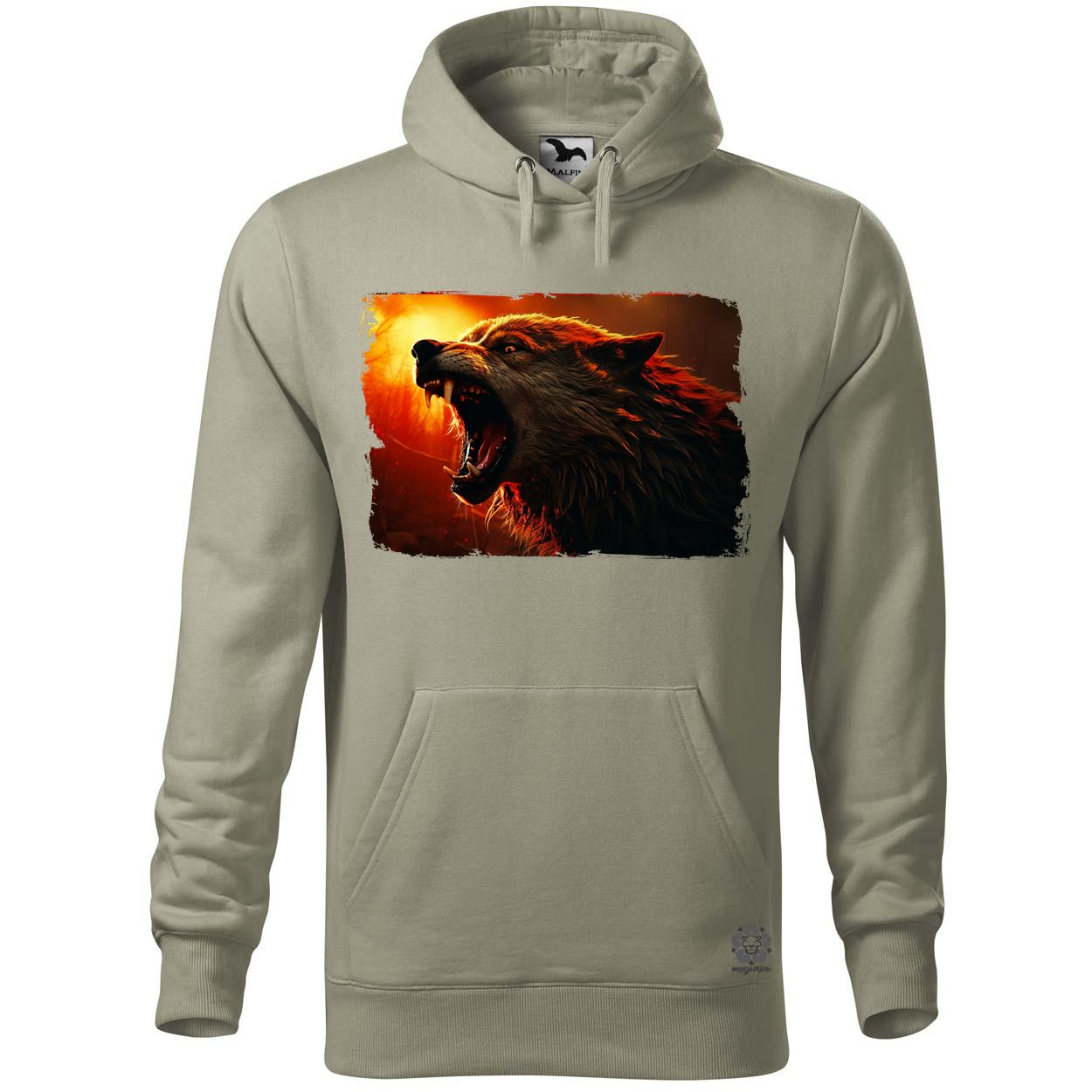 Vérfarkas vérhold alatt v5 egyedi  pulóver 