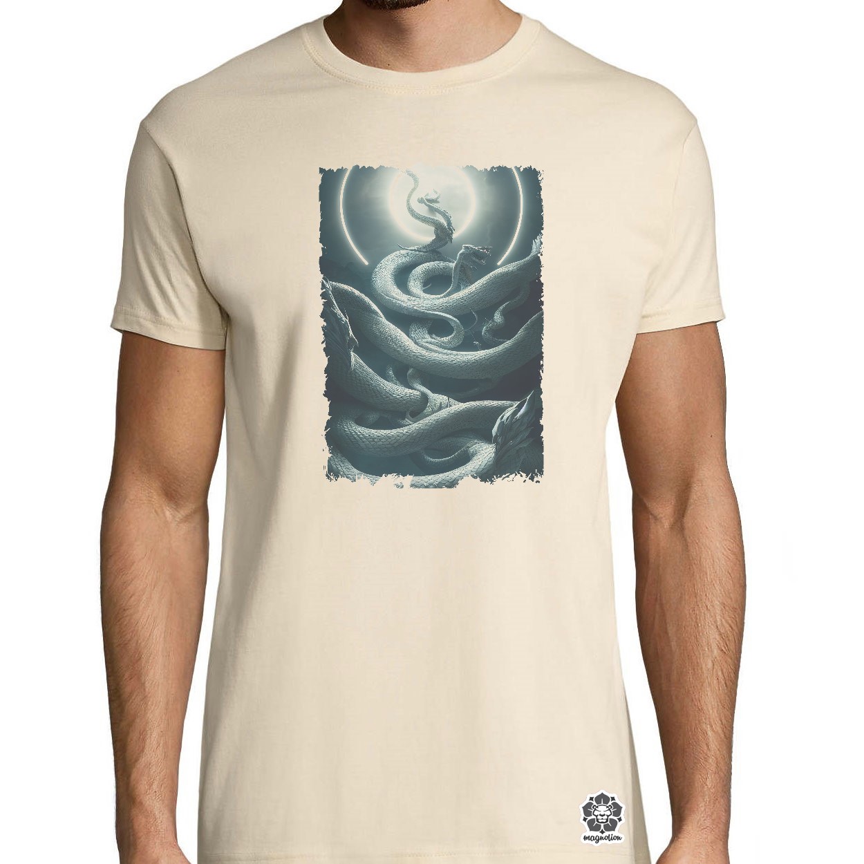 Jörmungandr, Világkígyó v1 egyedi póló 