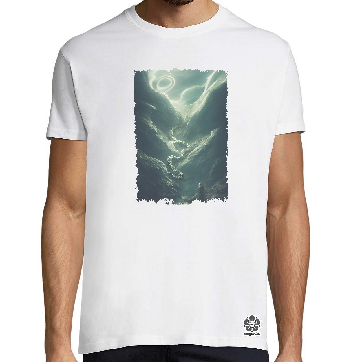 Jörmungandr, Világkígyó v2 egyedi póló 