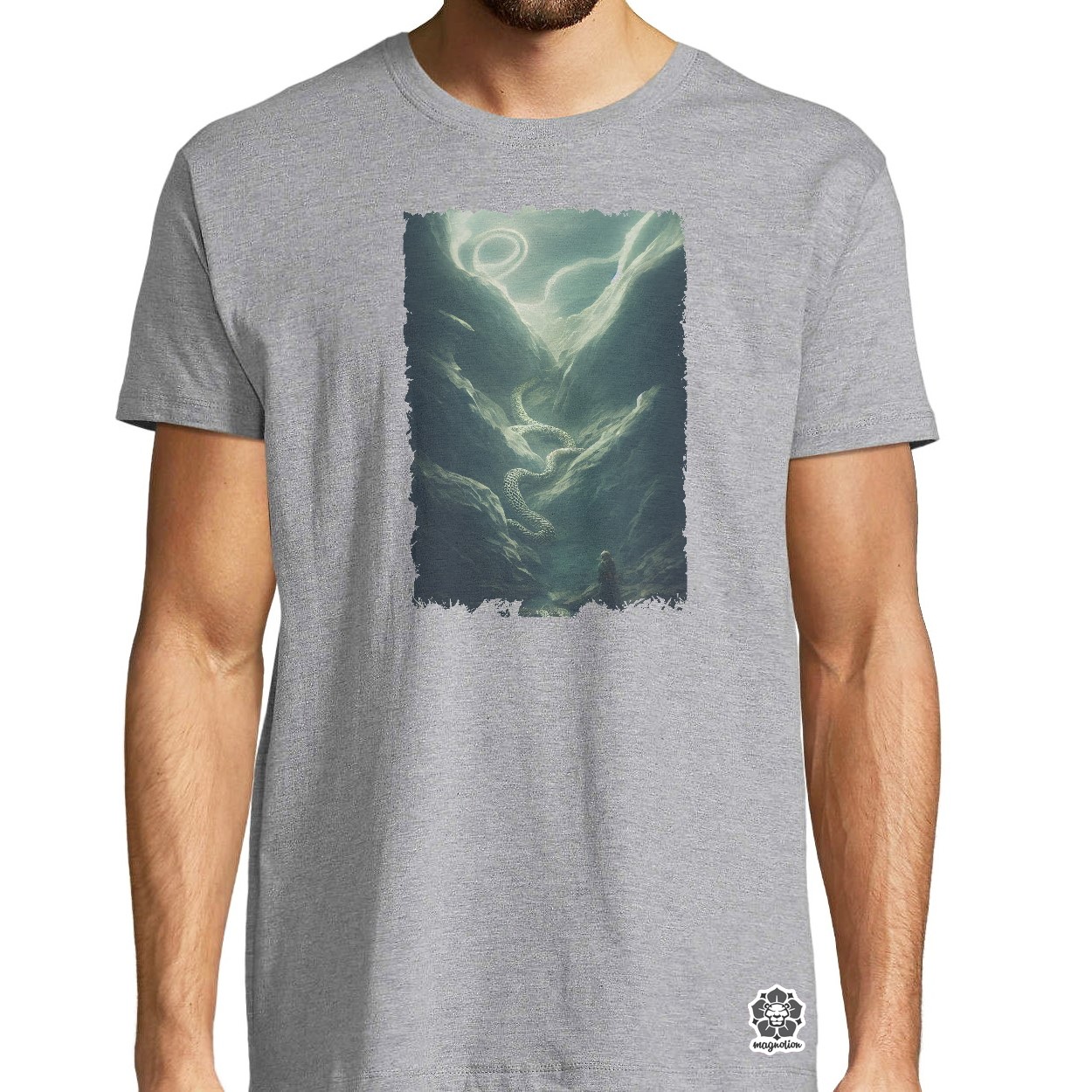 Jörmungandr, Világkígyó v2 egyedi póló 