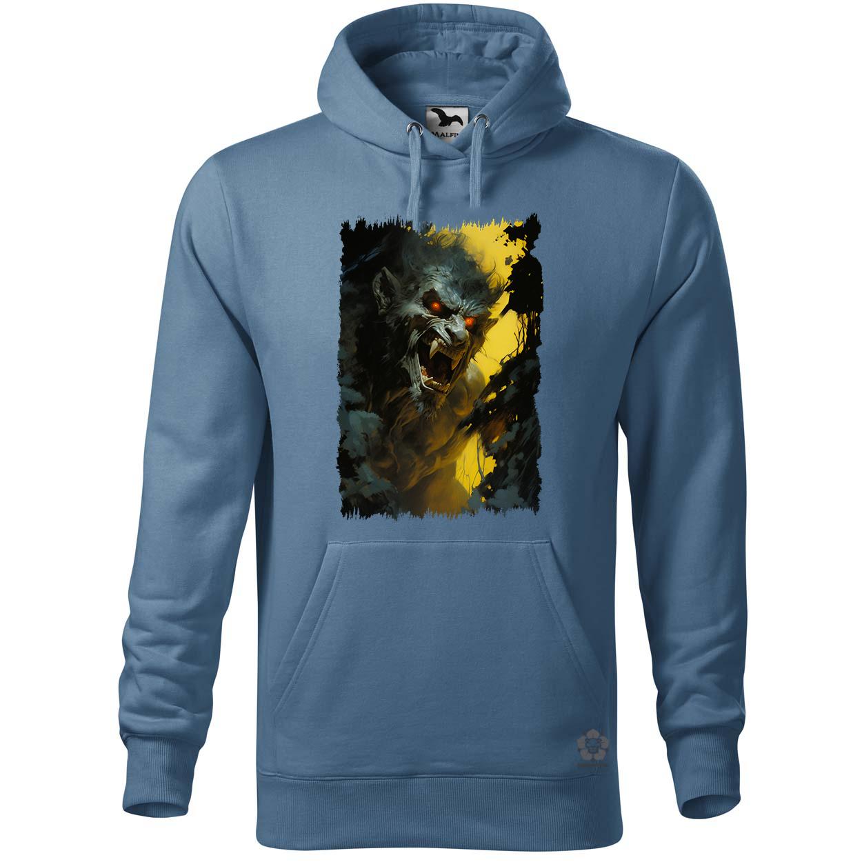 Vintage vérfarkas v1 egyedi  pulóver 