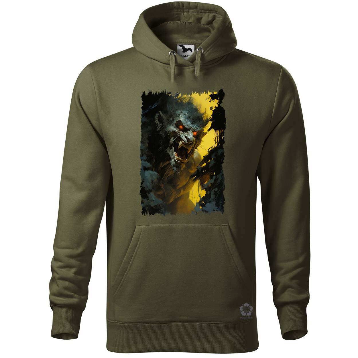 Vintage vérfarkas v1 egyedi  pulóver 