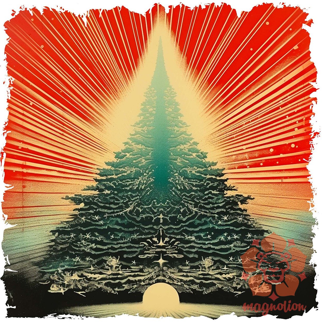 XMAS absztrakt karifa v4 egyedi  pulóver 