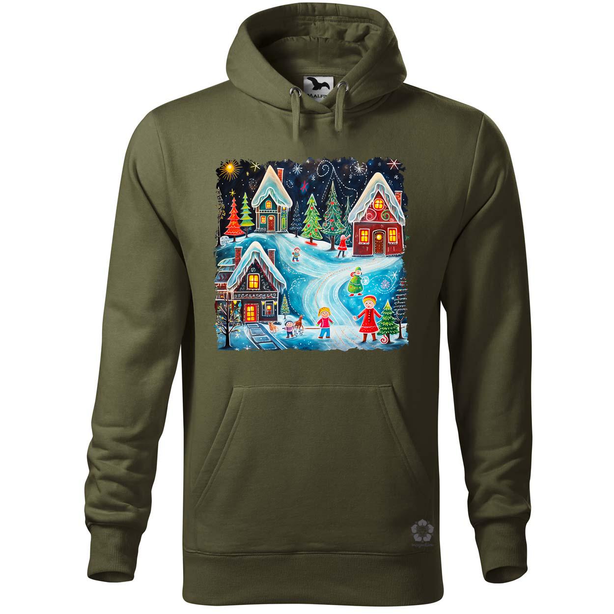 XMAS gyerekrajz v2 egyedi  pulóver 