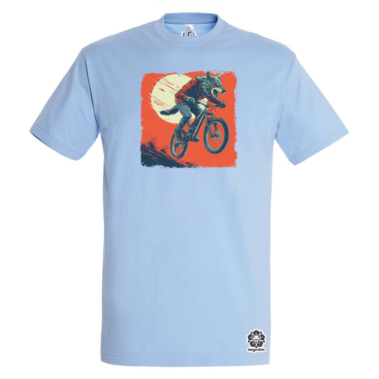 BMX vérfarkas egyedi póló 