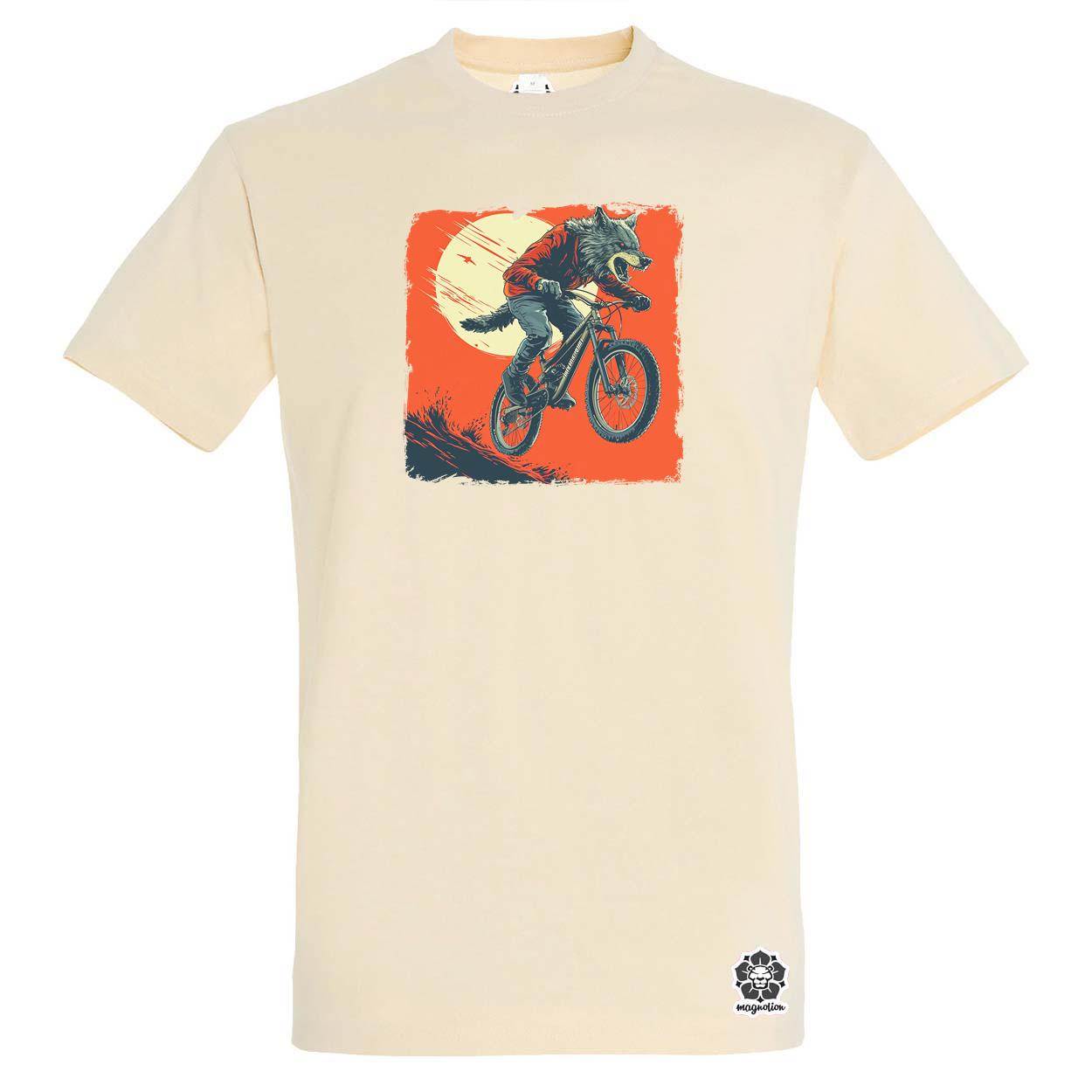 BMX vérfarkas egyedi póló 