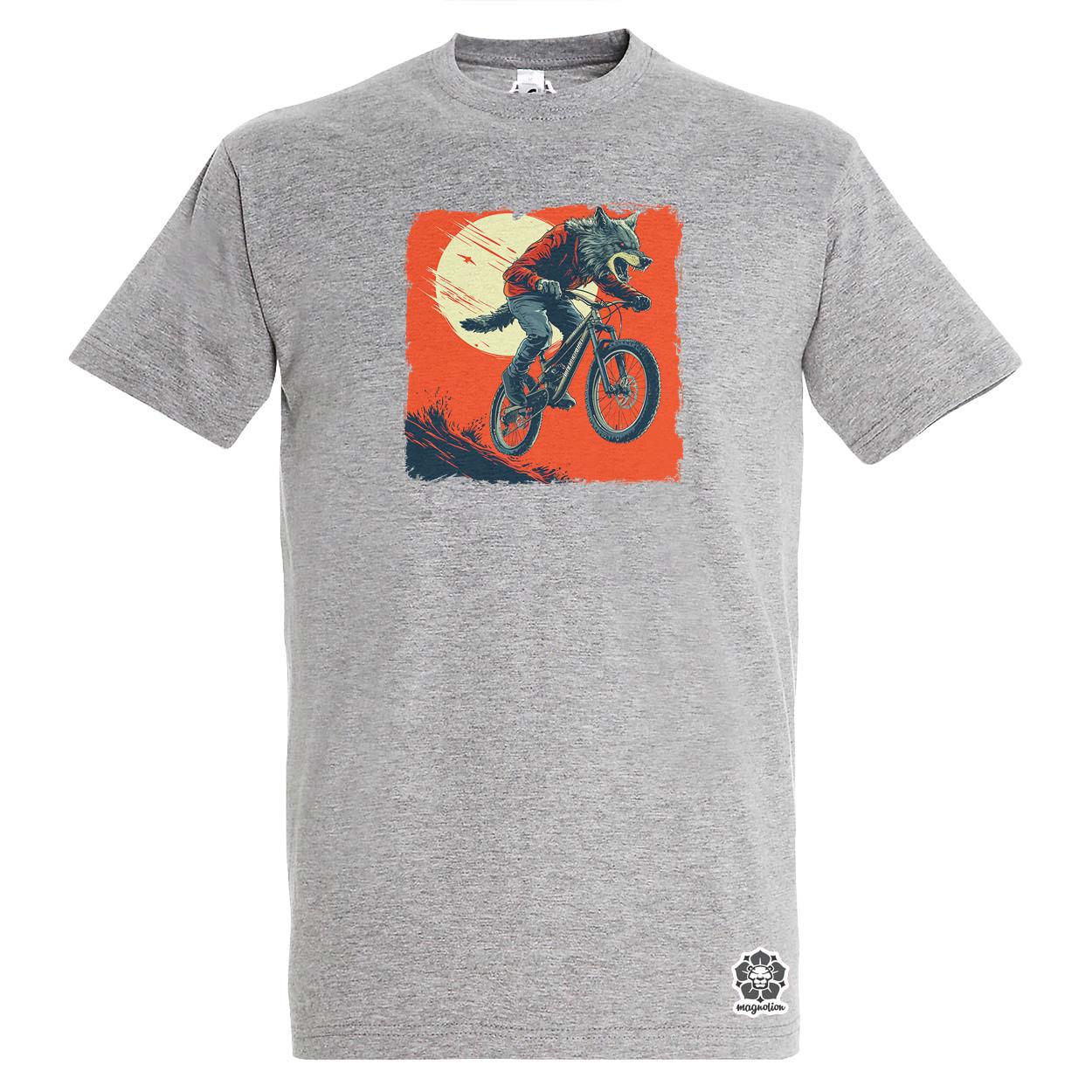 BMX vérfarkas egyedi póló 