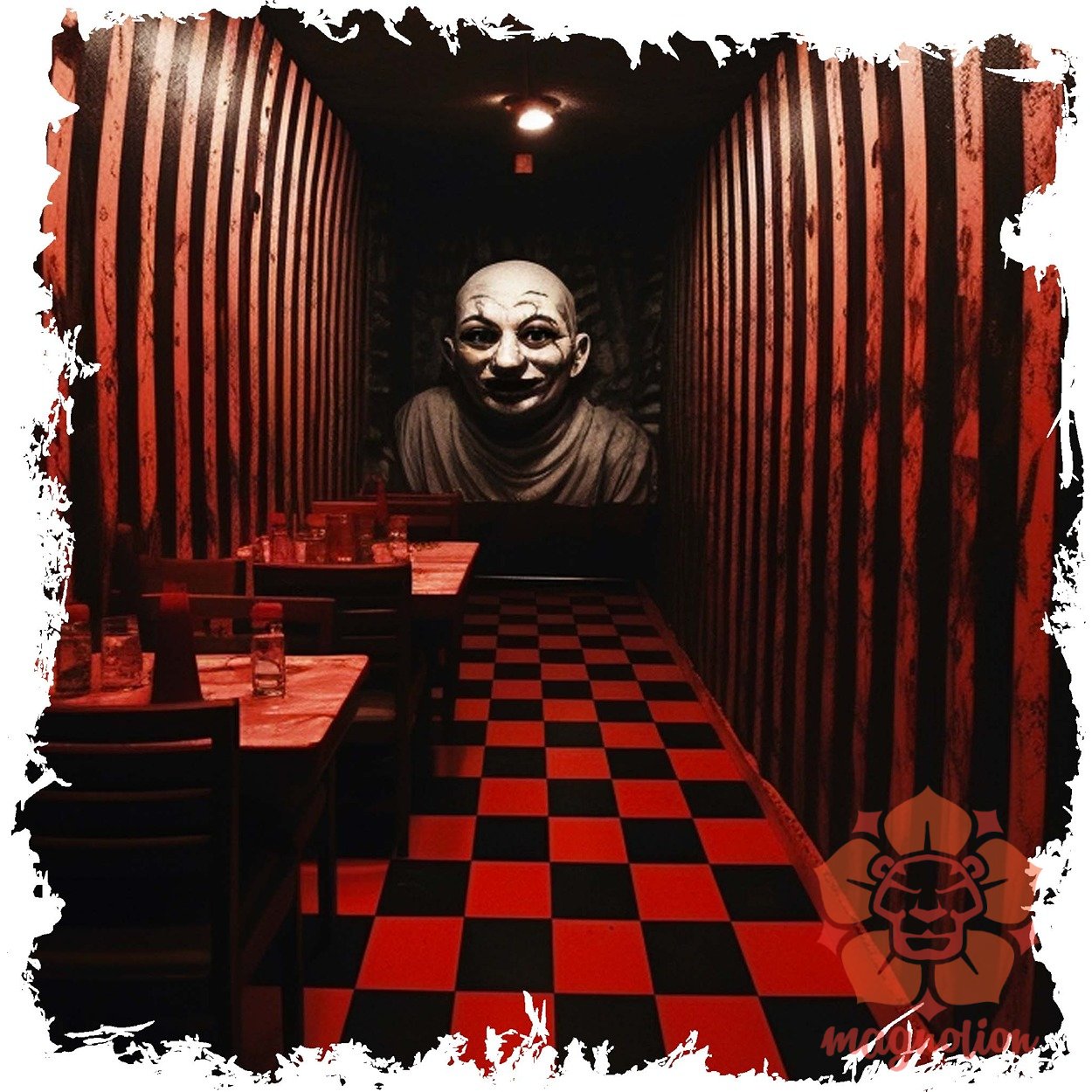 Éttermi horror v4 egyedi póló 