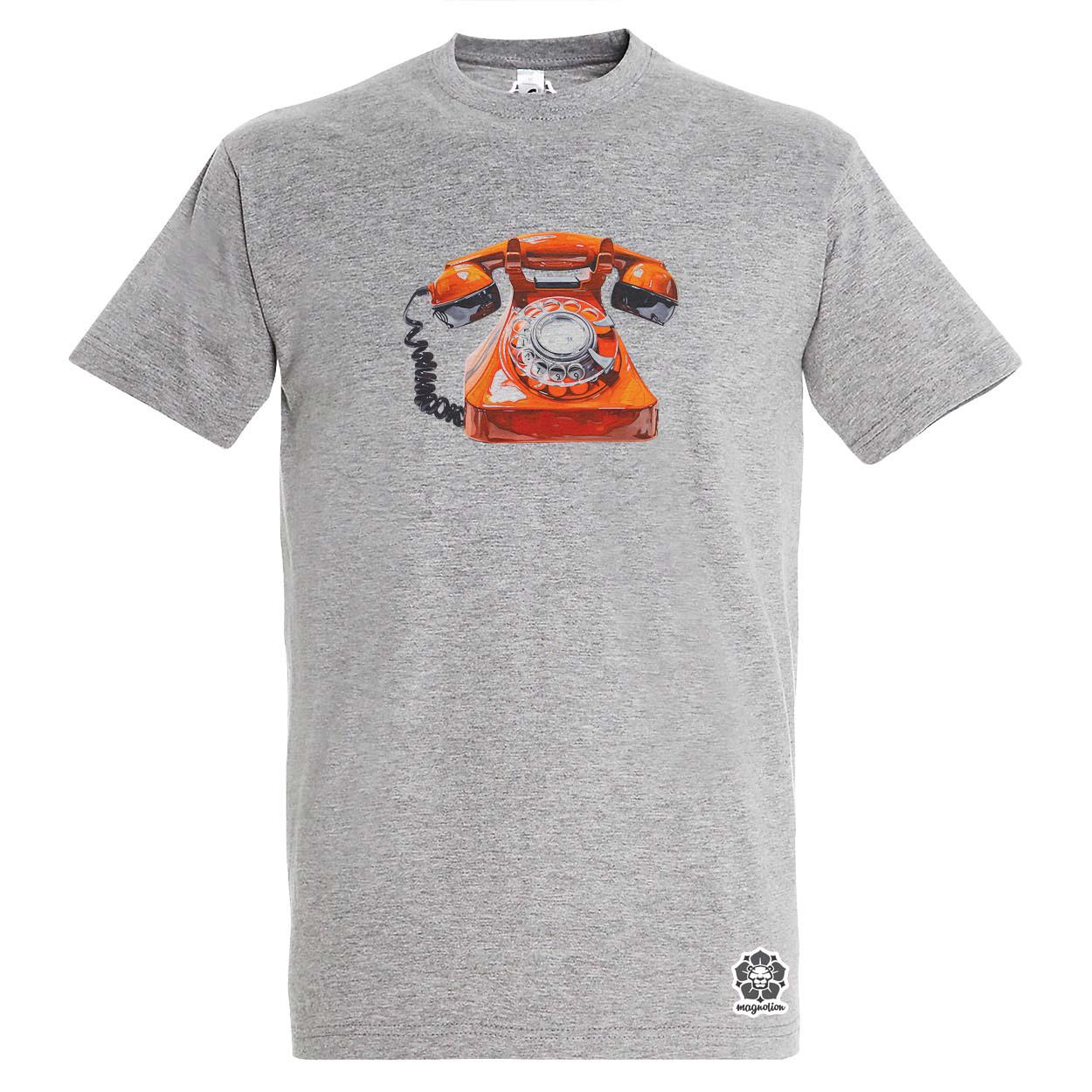 Festett telefon v1 egyedi póló 