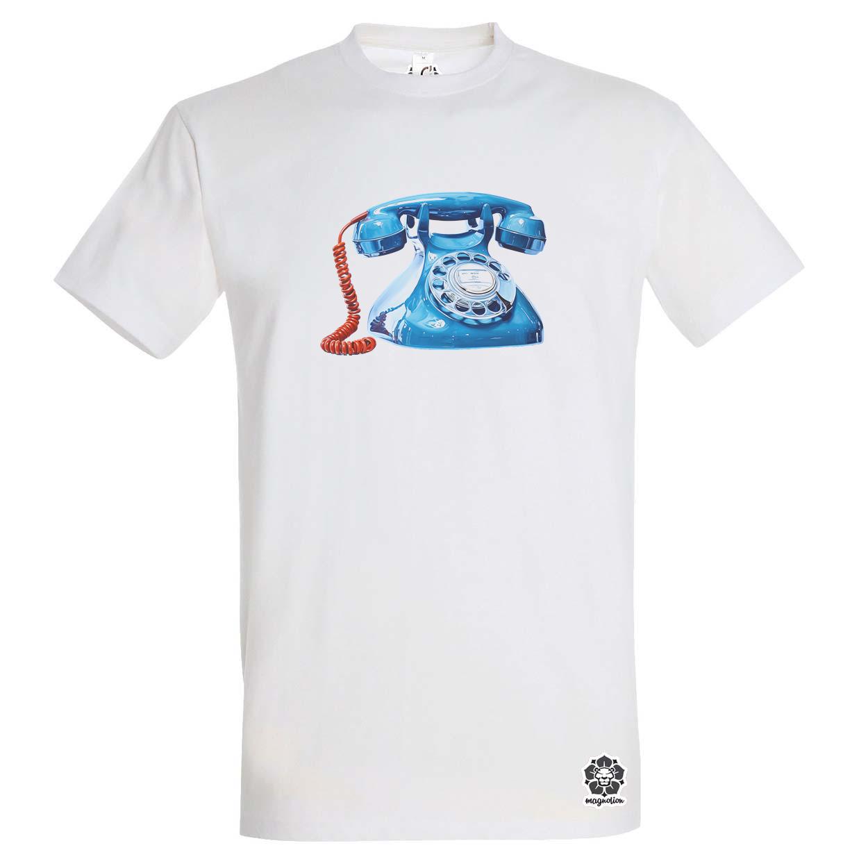 Festett telefon v3 egyedi póló 