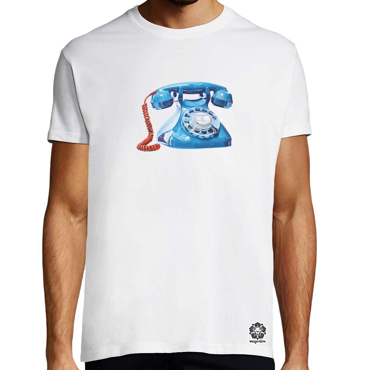 Festett telefon v3 egyedi póló 