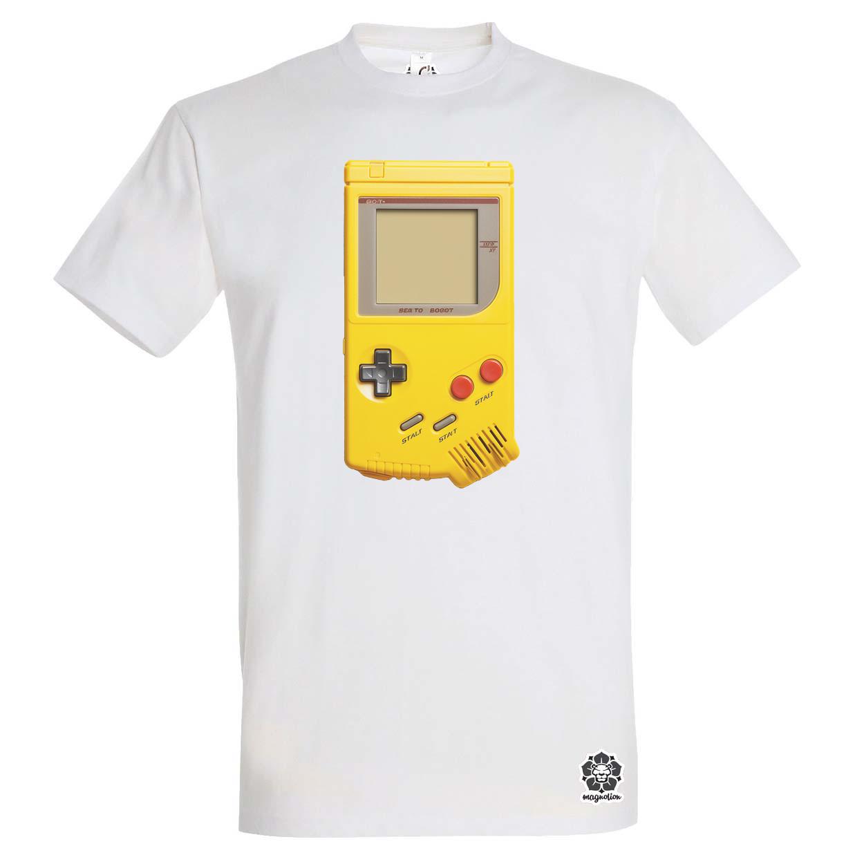 Gameboy koncepció v1 egyedi póló 
