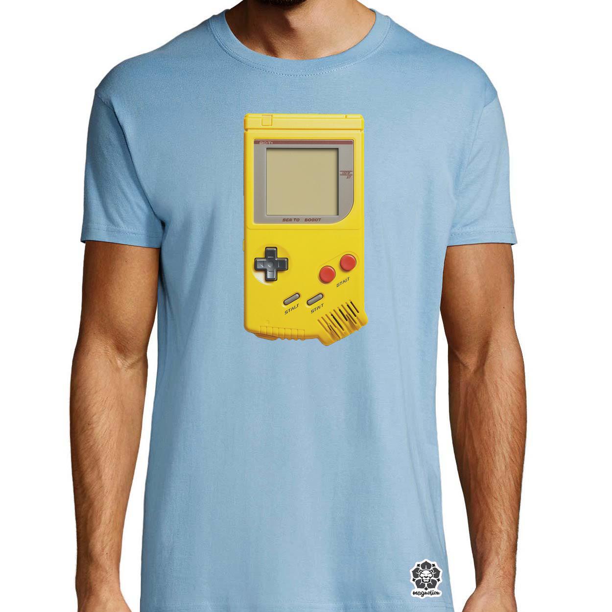 Gameboy koncepció v1 egyedi póló 