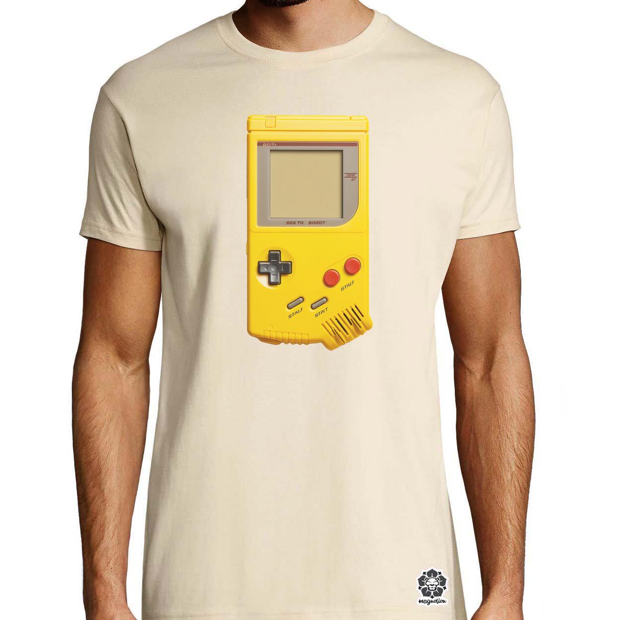 Gameboy koncepció v1 egyedi póló 