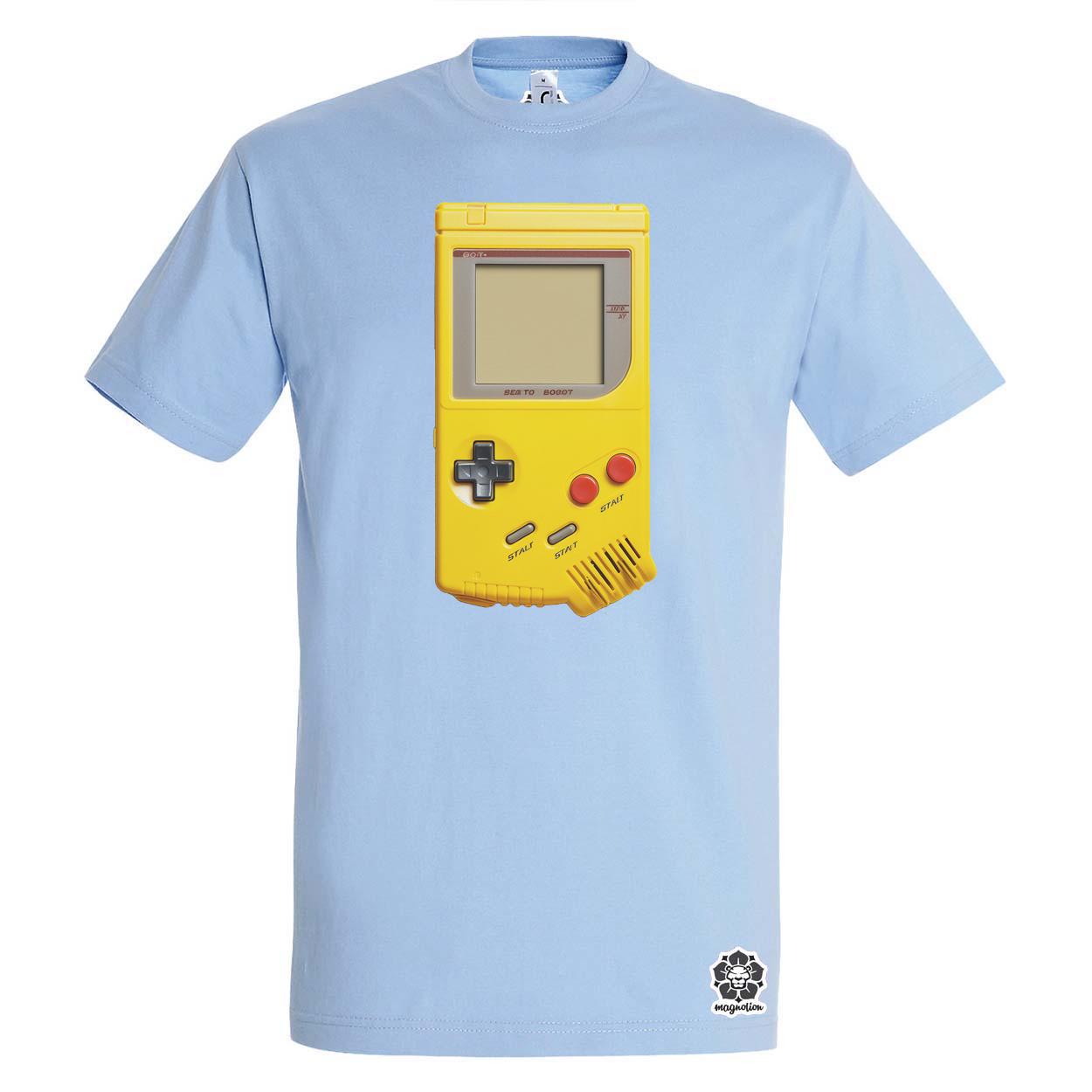 Gameboy koncepció v1 egyedi póló 