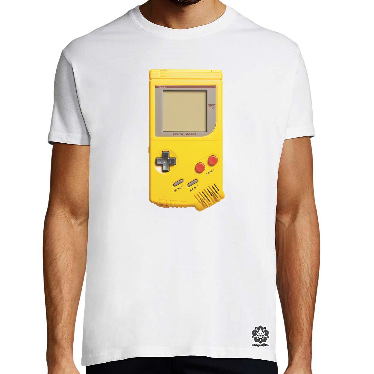 Gameboy koncepció v1 egyedi póló 
