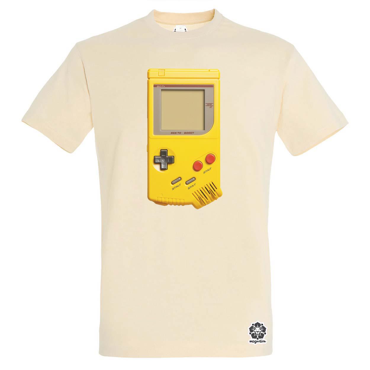 Gameboy koncepció v1 egyedi póló 