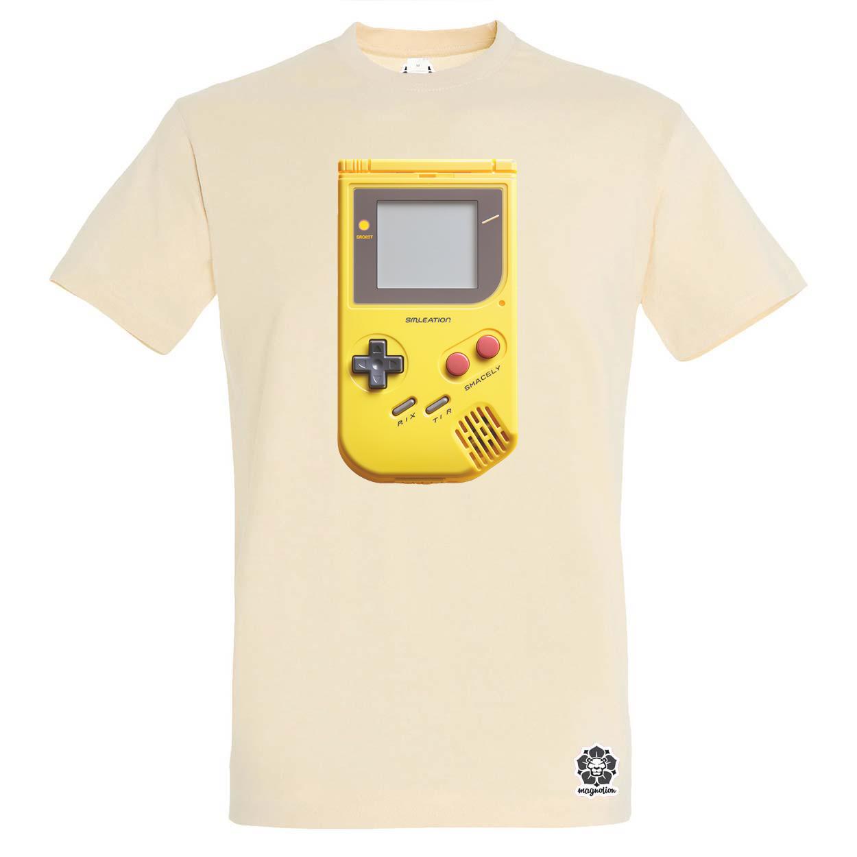 Gameboy koncepció v2 egyedi póló 