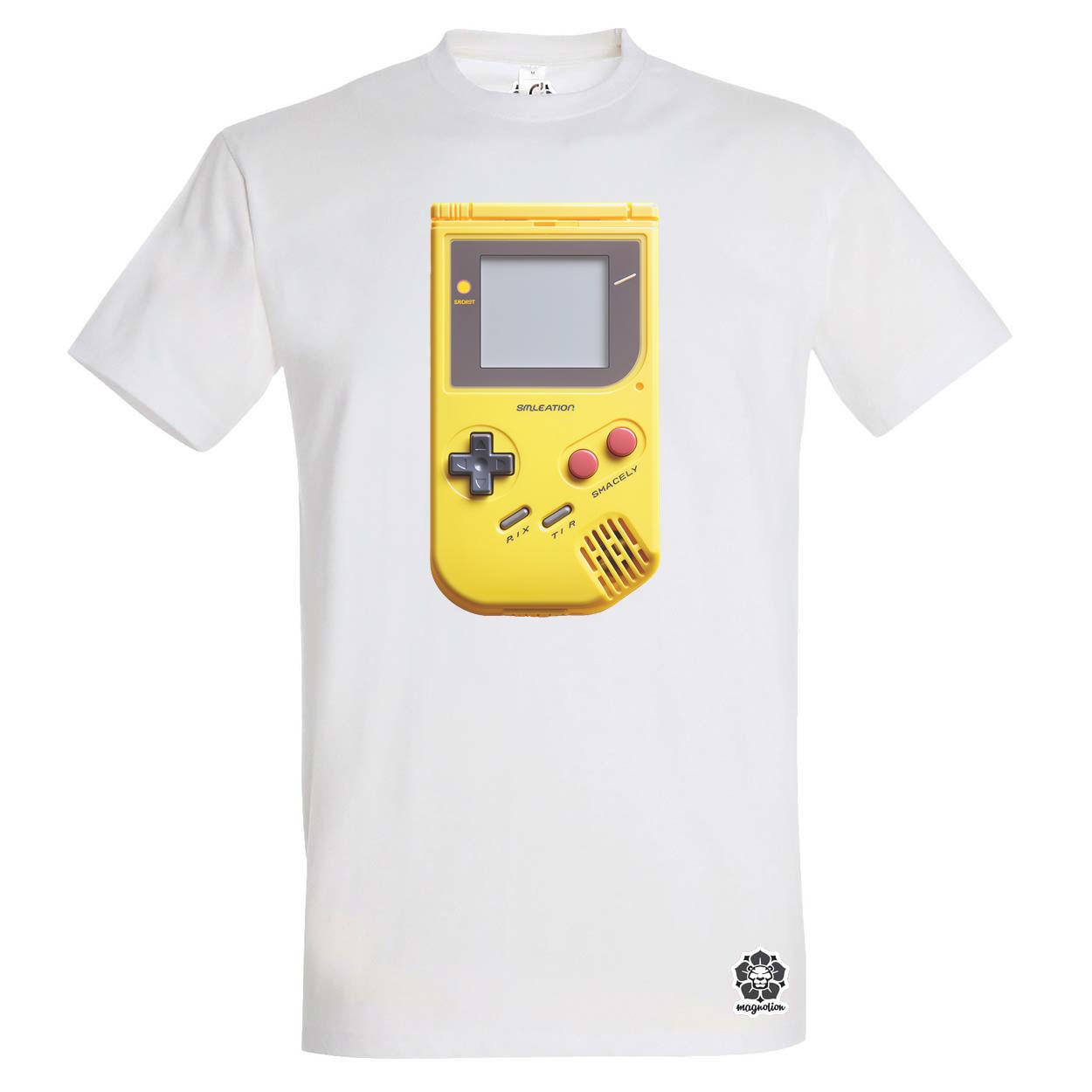 Gameboy koncepció v2 egyedi póló 