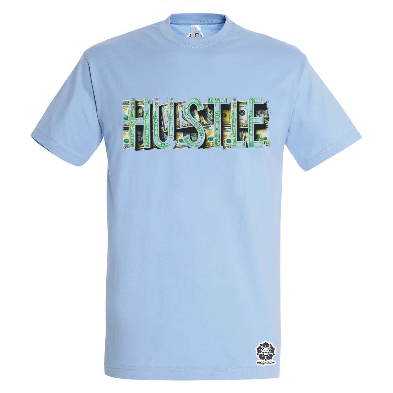 Hustle v2 egyedi póló 