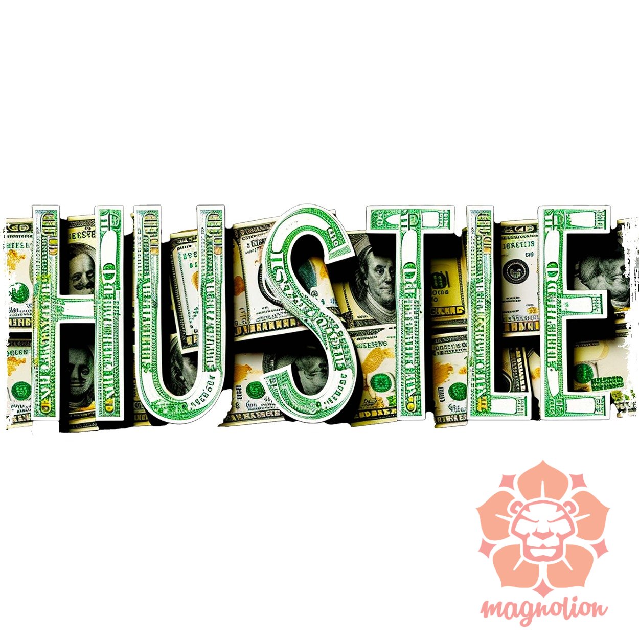Hustle v2 egyedi póló 