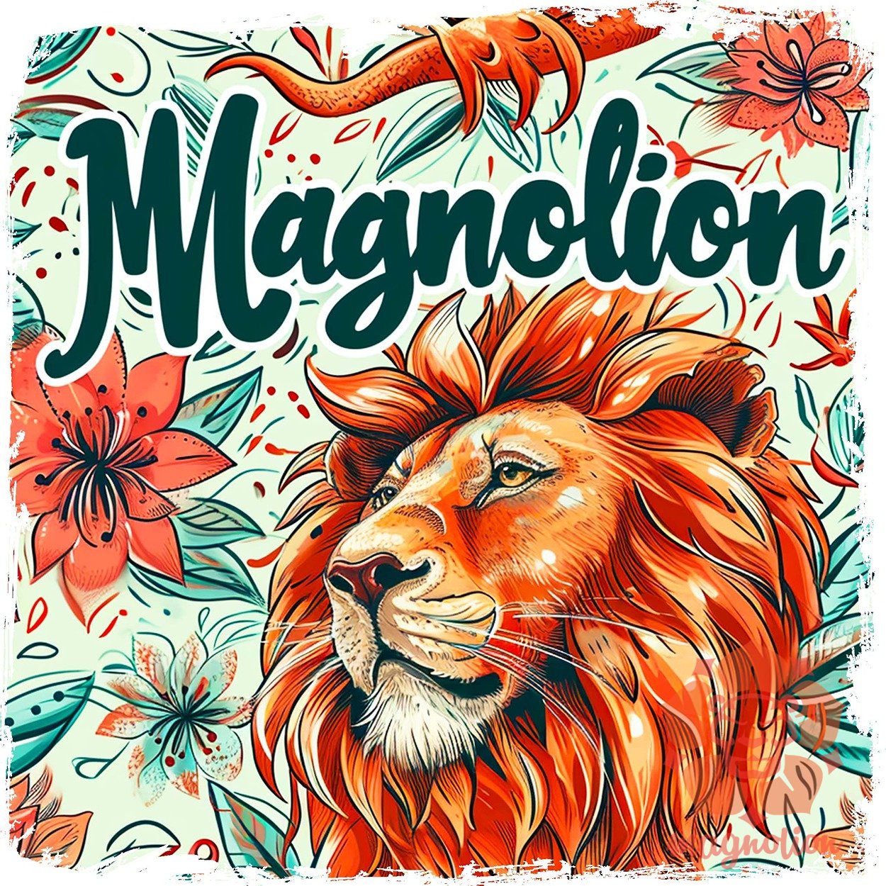 Magnolion graffiti v1 egyedi póló 