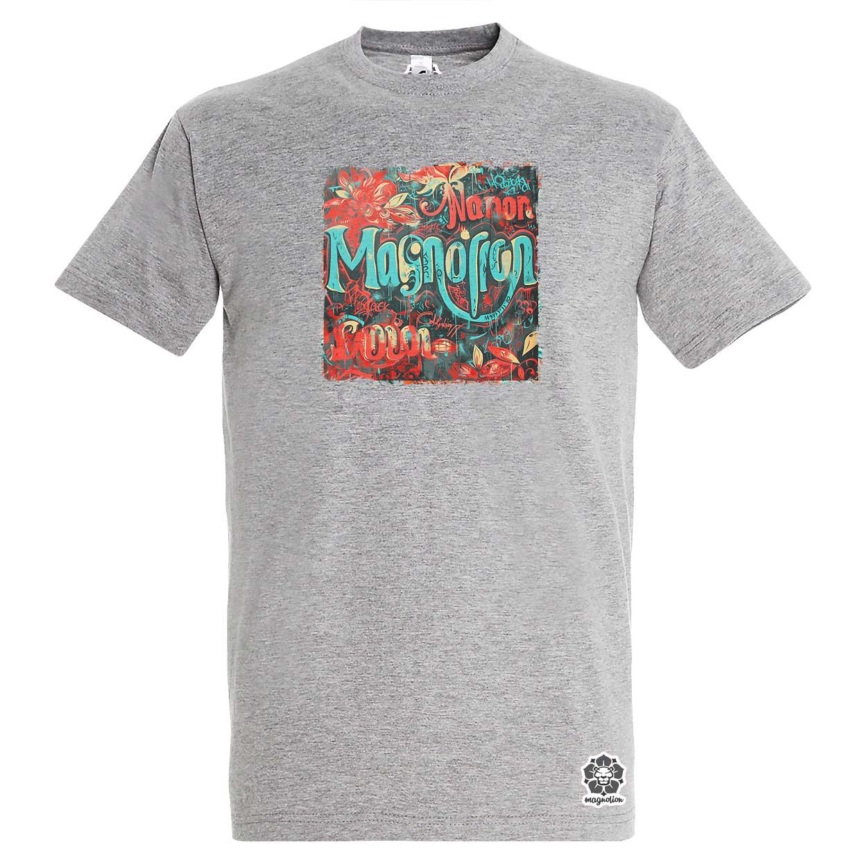 Magnolion graffiti v3 egyedi póló 