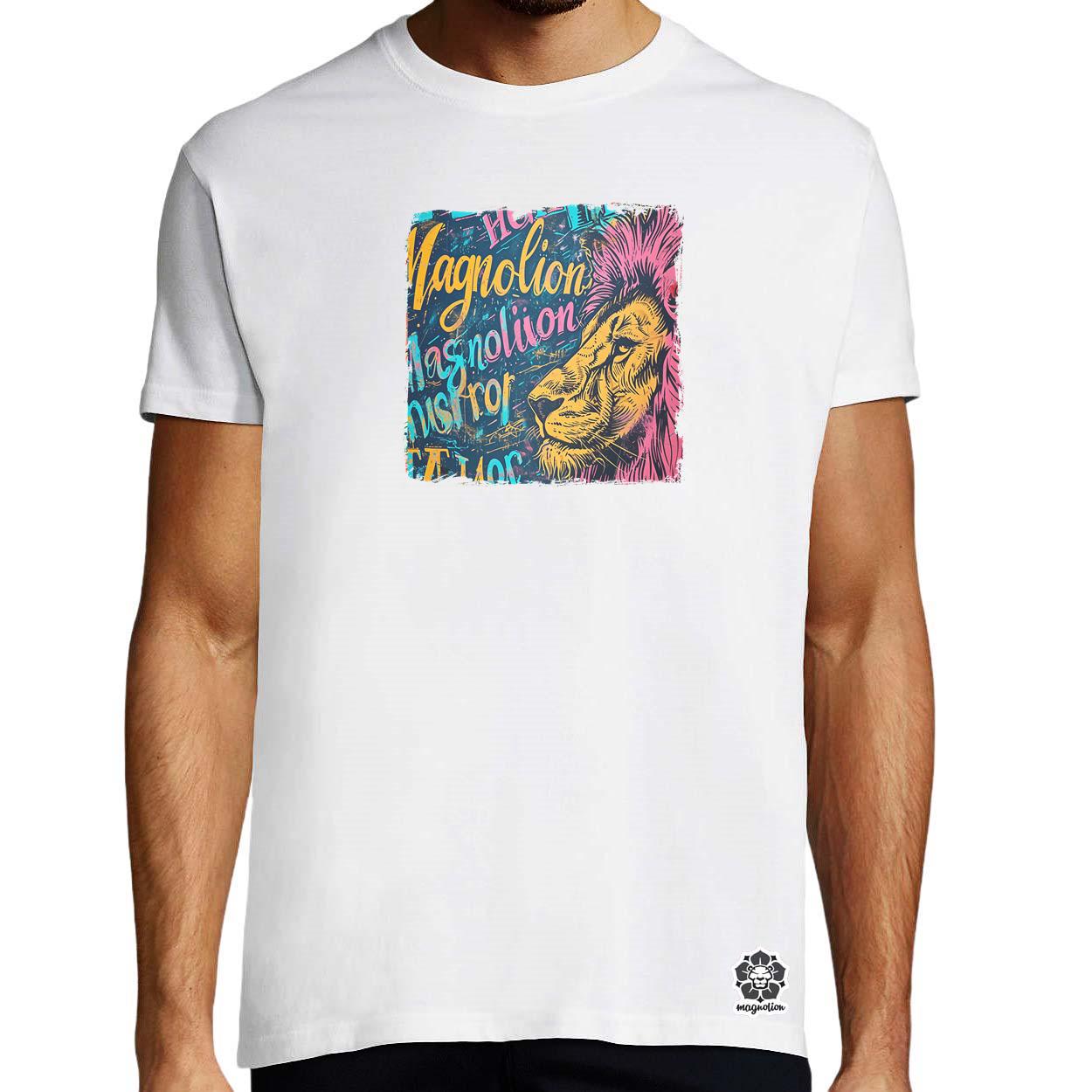 Magnolion graffiti v7 egyedi póló 