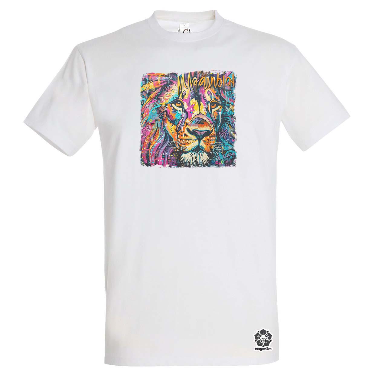 Magnolion graffiti v8 egyedi póló 