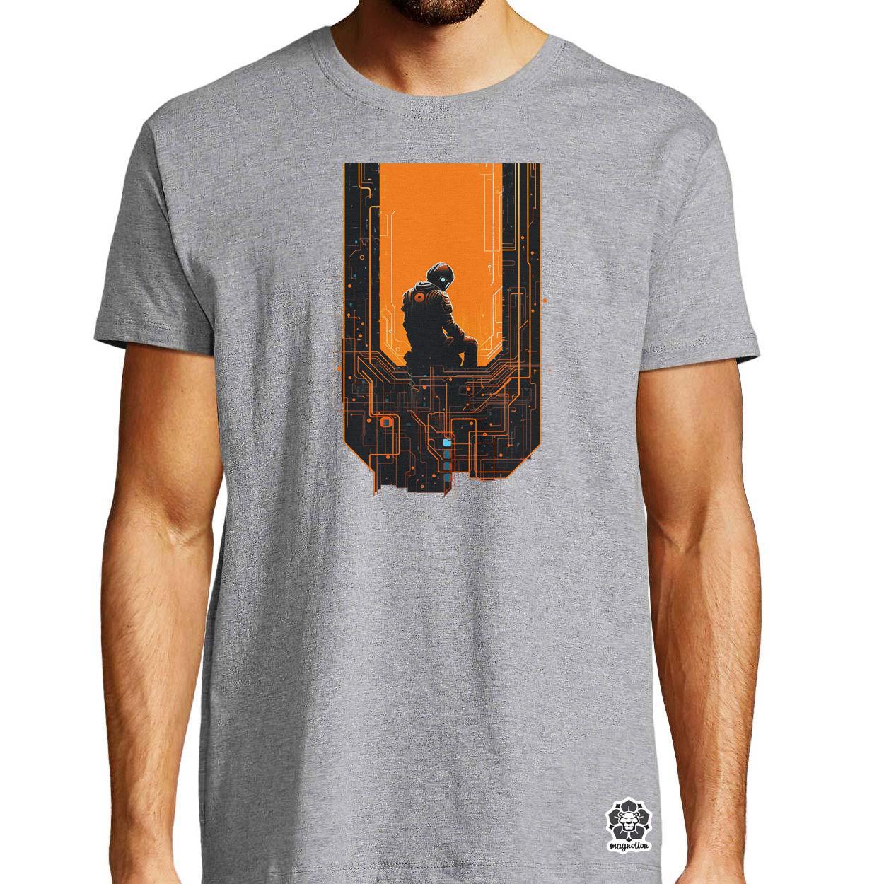 Mono vektor cyberpunk v3 egyedi póló 