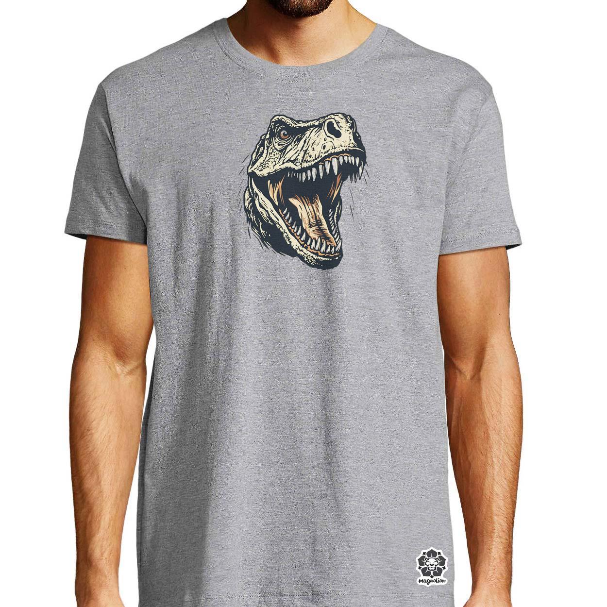 Monochrome T-rex v2 egyedi póló 