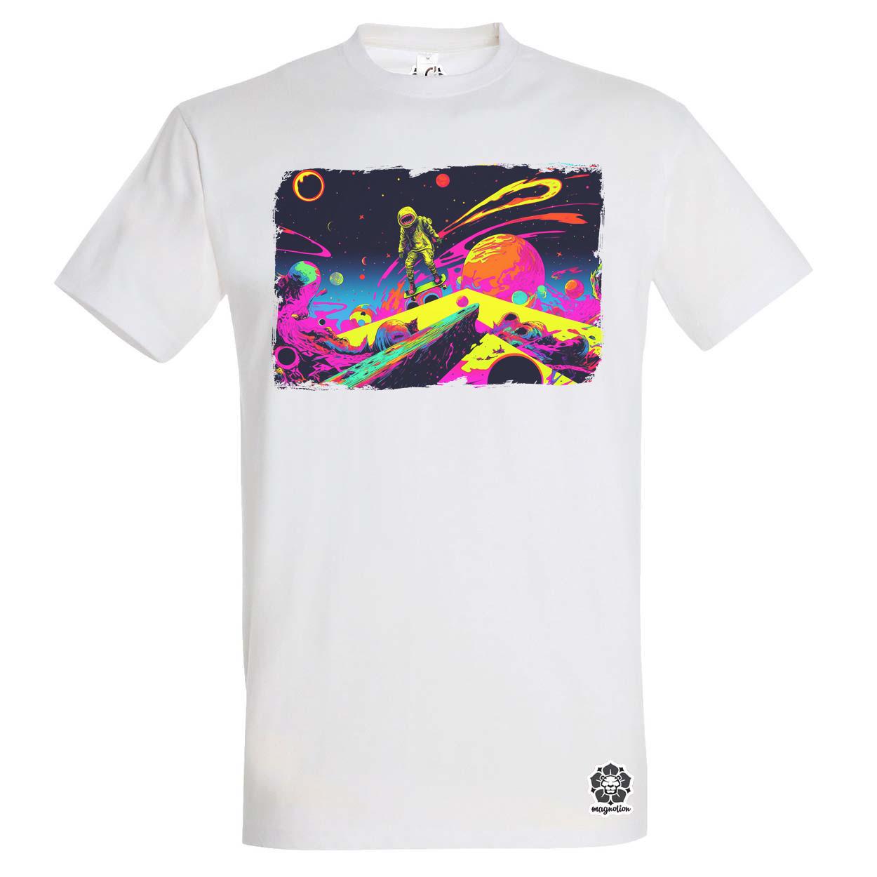 Multidimenzió ART deszkázás v3 egyedi póló 