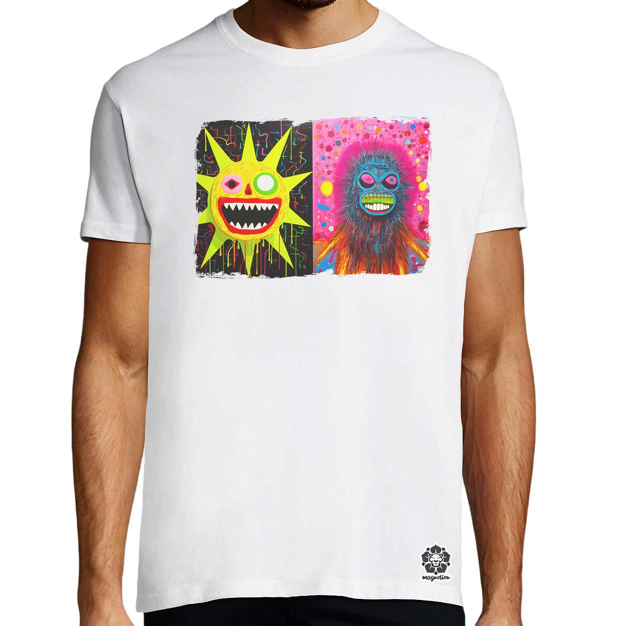 Multidimenzió ART deszkázás v4 egyedi póló 