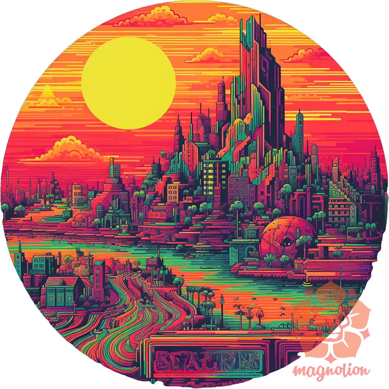 Pixelart bakelit v2 egyedi póló 