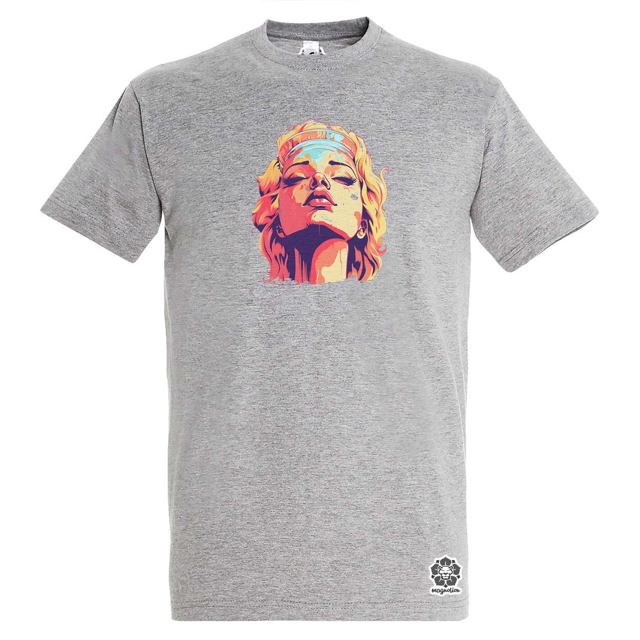 Pop art királynő v3 egyedi póló 