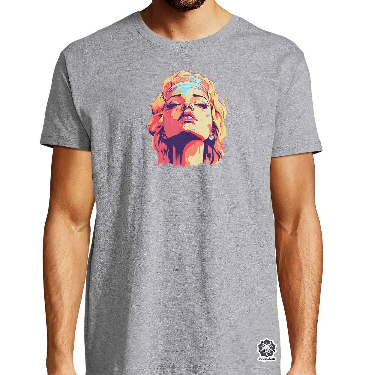 Pop art királynő v3 egyedi póló 