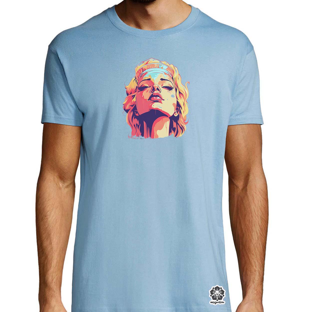 Pop art királynő v3 egyedi póló 