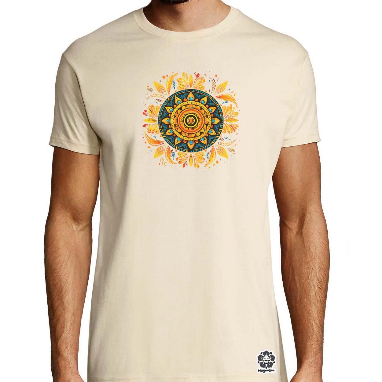 Részletes Mandala v3 egyedi póló 